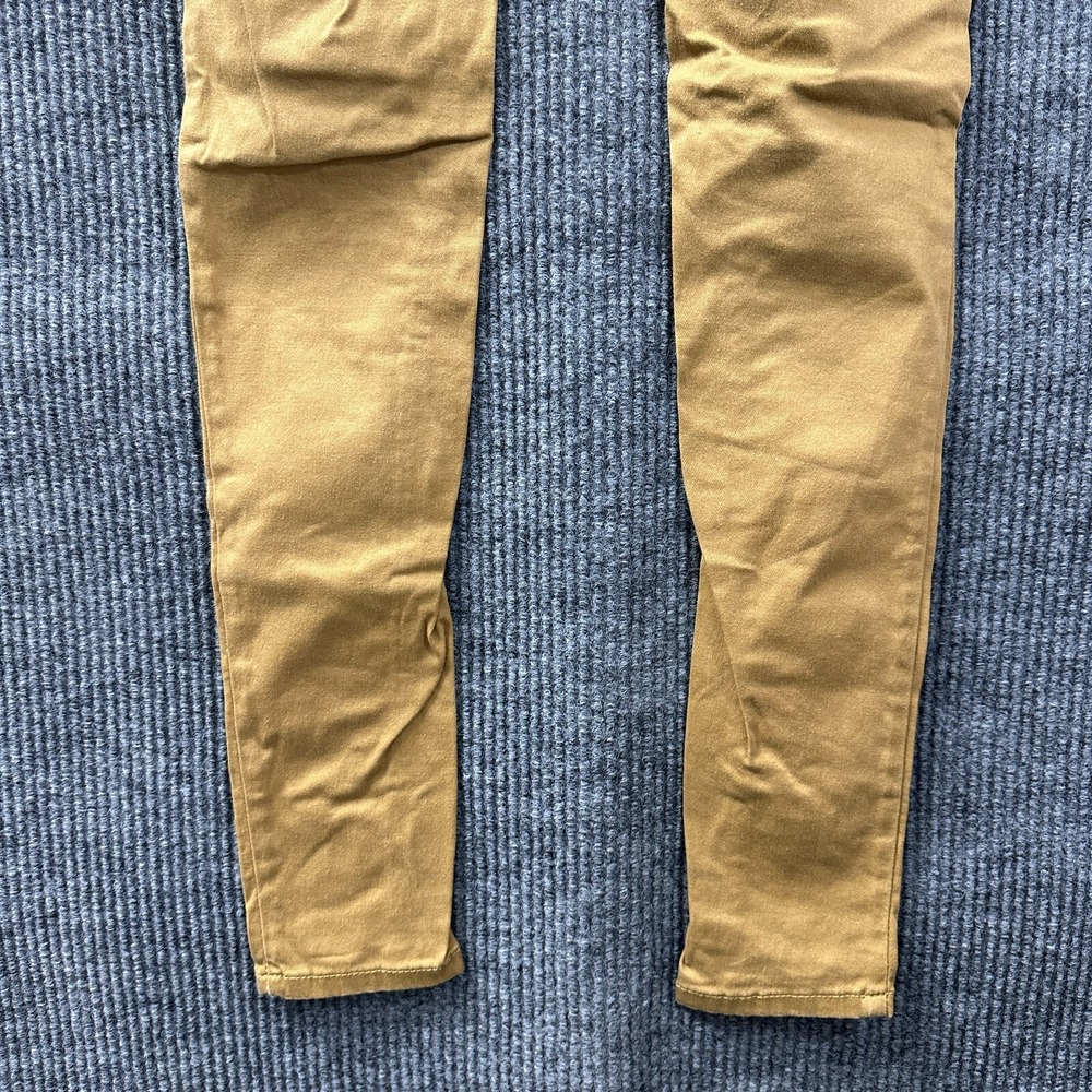 Vigold Womens Skinny Jeans Size 0/25 Brown Cotton Stretch Casual Low Rise - Picture 10 of 15